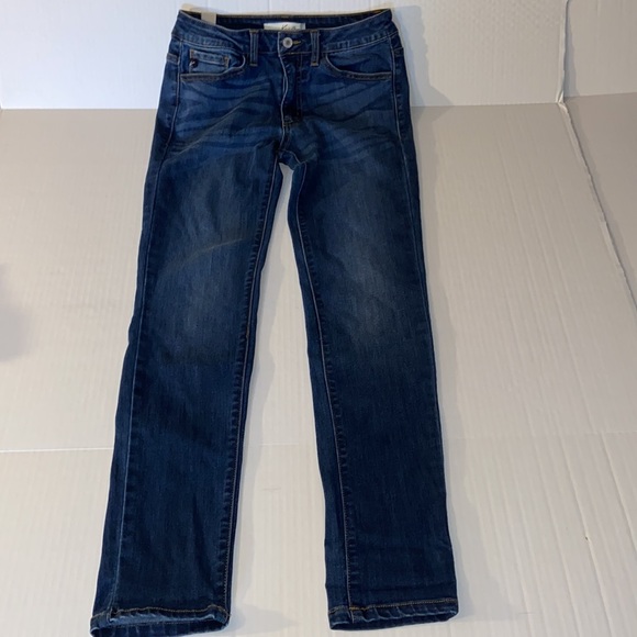 KanCan Juniors Size 7 Blue Denim Skinny Jeans - Picture 1 of 13